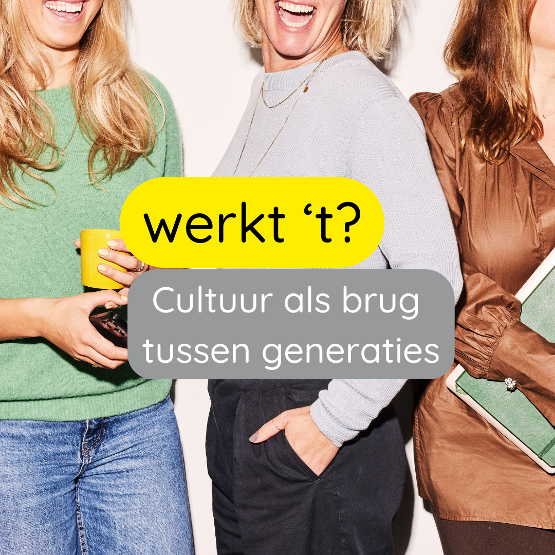 Samenwerking tussen verschillende generaties binnen een organisatie.